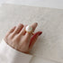 big pearl ring